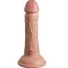 King Cock Elite claro de 15,2 cm visto de frente