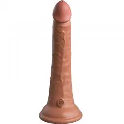 King cock elite - dildo realistico silicona 17.8 cm caramelo