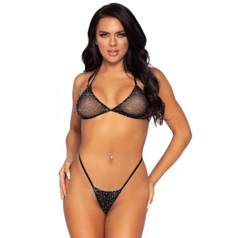 Leg avenue set en cuerpo de red top y tanga talla unica Leg avenue set en cuerpo de red top y tanga talla unica