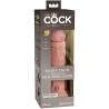 Caja del King Cock Elite Eight Inch Dual Density Silicone Cock