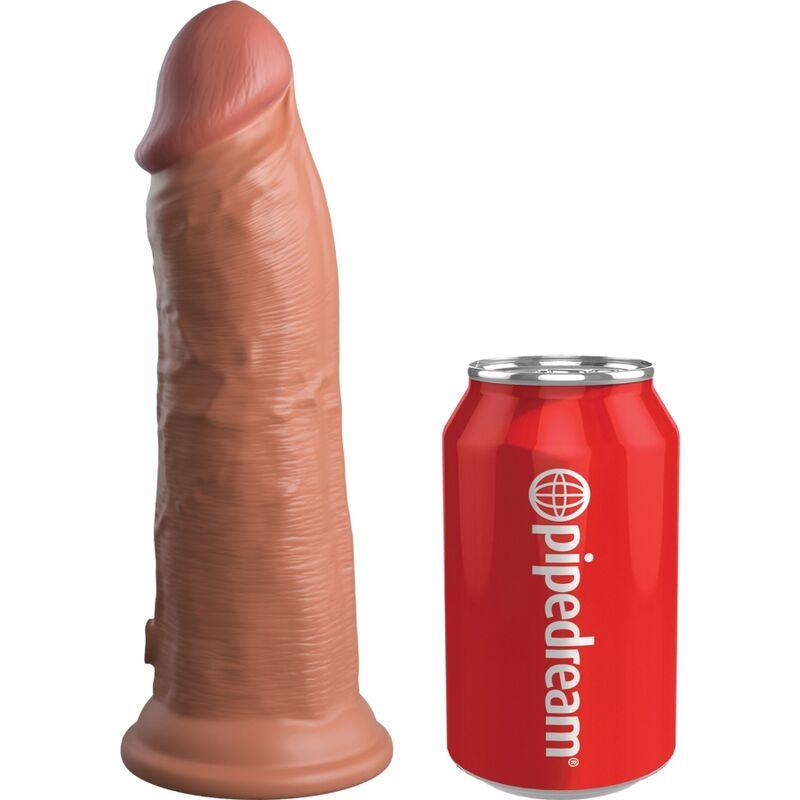King cock elite - dildo realistico vibrador & silicona 20.3 cm caramelo King cock elite - dildo realistico vibrador & silicona 20.3 cm caramelo