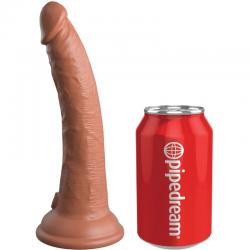 King cock elite - arnes ajustable confortable con dildo 17.8 cm