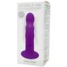 Adrien lastic - hitsens vibe 3 dildo silicona violeta - 5