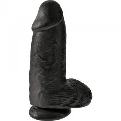 King cock - pene realistico chubby 23 cm negro