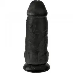 King cock - pene realistico chubby 23 cm negro