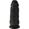 King Cock Chubby negro visto de frente
