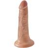 King Cock 5 pulgadas caramelo visto de frente