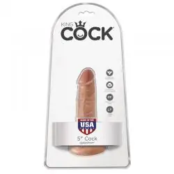 King cock - pene realistico 12 cm caramelo