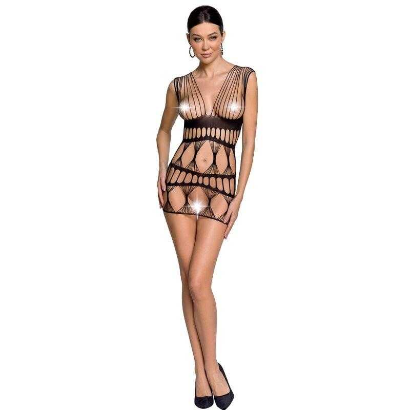 Passion woman bs089 bodystocking negro talla unica