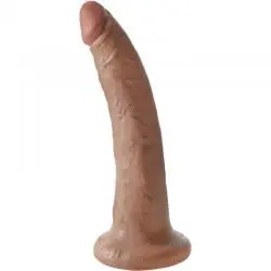 King cock - pene realistico 17.5 cm caramelo