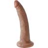 King Cock 7 pulgadas caramelo de perfil