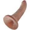 Ventosa del King Cock 7 pulgadas caramelo