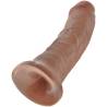 King cock - pene realistico 19.5 cm caramelo - 4