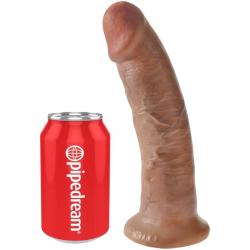 King cock - pene realistico 21.7 cm caramelo