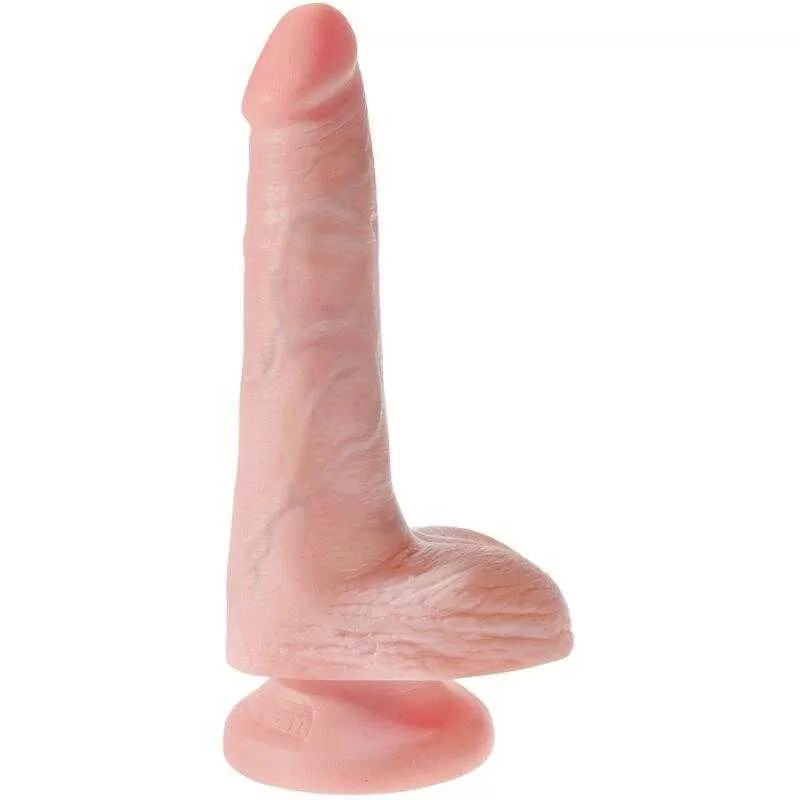 King cock - pene realistico con testiculos 13.5 cm natural King cock - pene realistico con testiculos 13.5 cm natural