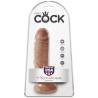 Blíster del King Cock 7 pulgadas con testículos caramelo