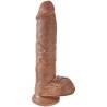 King Cock 10 pulgadas caramelo
