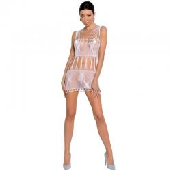 Passion woman bs090 bodystocking blanco talla unica