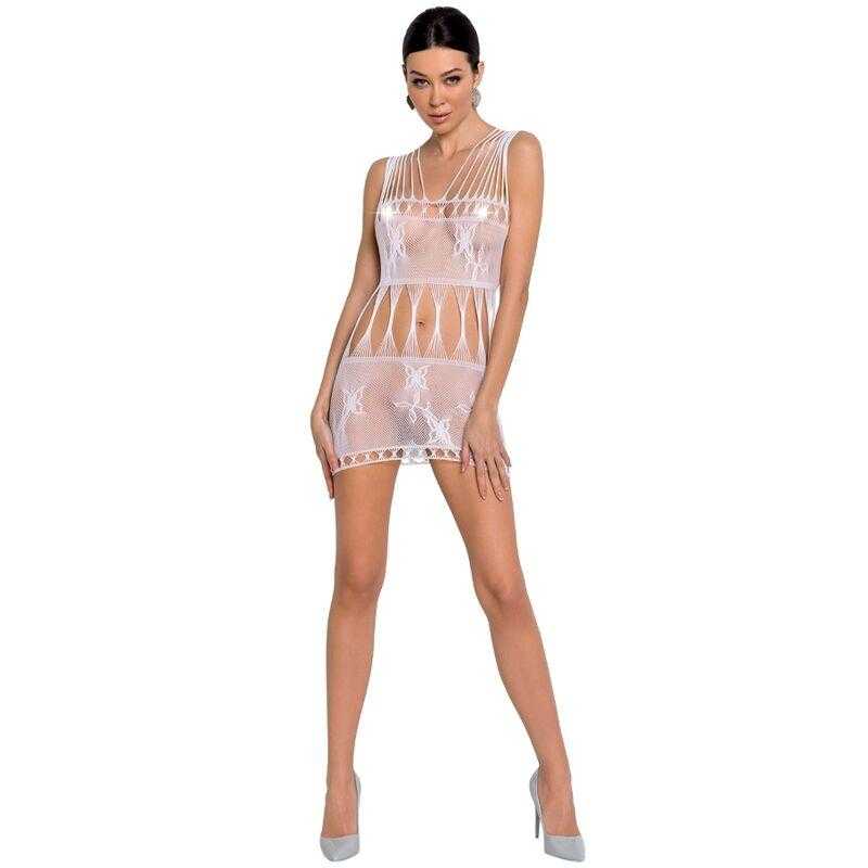 Passion woman bs090 bodystocking blanco talla unica