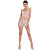 Passion woman bs090 bodystocking blanco talla unica - 1