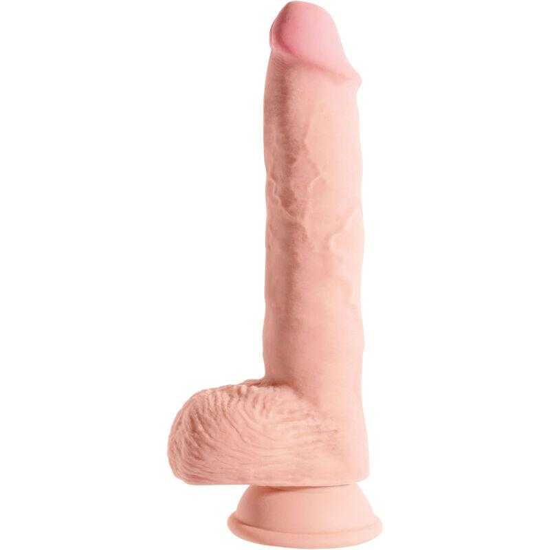 King cock - pene realistico con testiculos 19.4 cm natural