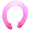 Dong doble Baile rosa de 44,5 cm doblado en U