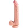 King Cock Plus 12 pulgadas con testículos