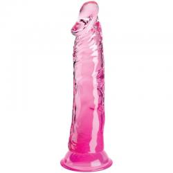 King cock clear - pene realistico 19.7 cm rosa
