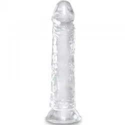 King cock clear - pene realistico 19.7 cm transparente