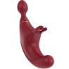 Vibrador Adrien Lastic Fusion rojo de triple estimulación