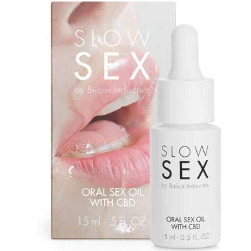 Bijoux slow sex - aceite sexo oral con cbd 15 ml