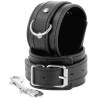 Darkness  esposas ajustables negro con doble cinta refuerzo - 1