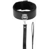 Darkness collar forrado con cadena titanium - 1