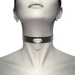 Coquette chic desire - collar cuero vegano accesorio woman fetish