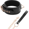 Begme black edition collar cuero vegano color negro - 1