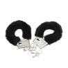 Diablo picante - esposas metal forradas negro - 1