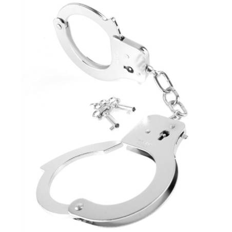 Fetish fantasy series designer metal handcuffs - 1