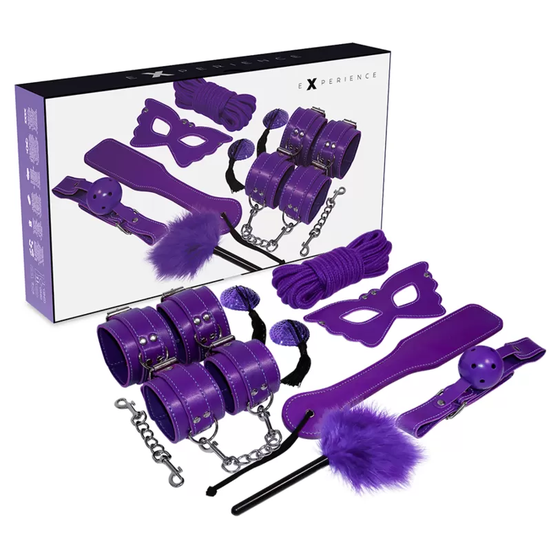 Experience - bdsm fetish kit serie purple Experience - bdsm fetish kit serie purple