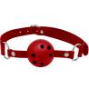 Alive - discretion mordaza transpirable rojo - 1