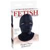 Fetish fantasy series - pasamontañas con cremalleras negro - 2
