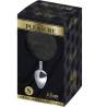 Plug Alive liso con pompón negro talla S, la caja
