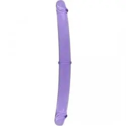 Sevencreations doble pene de 30 cm morado