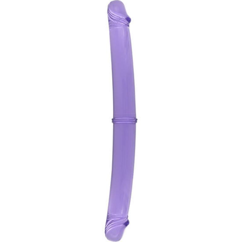 Sevencreations doble pene de 30 cm morado