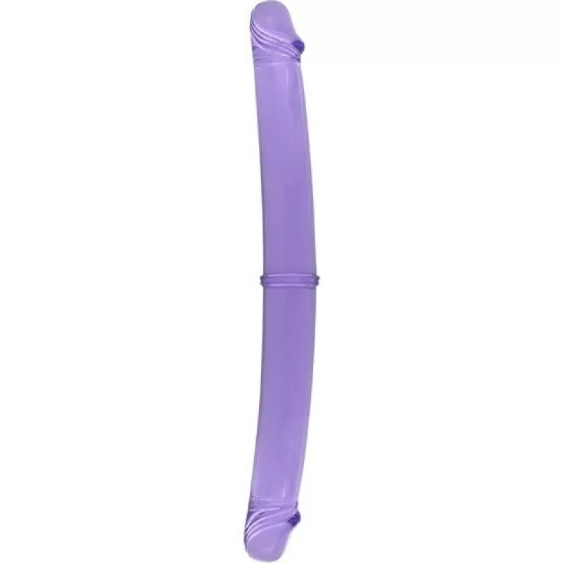 Sevencreations doble pene de 30 cm morado