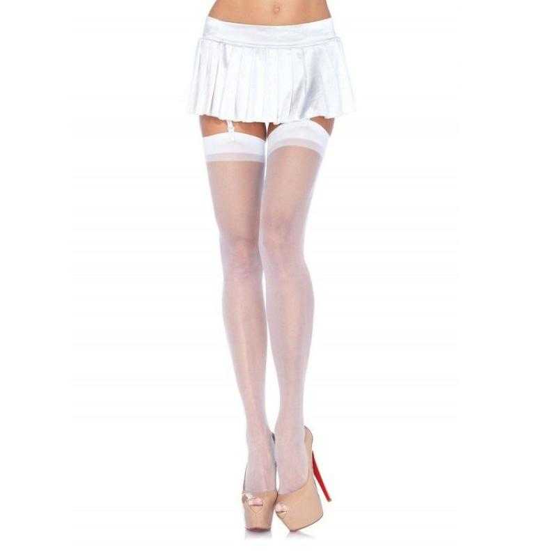 Leg avenue medias blancas
