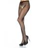 Leg avenue panties de nylon con abertura en la entrepierna negro - 1