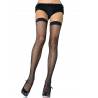 Leg avenue medias de red negro de nylon - 1