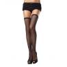 Leg avenue medias de red pequeña con elastico superior - 1