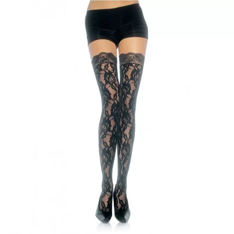 Leg avenue medias de encaje floral Leg avenue medias de encaje floral