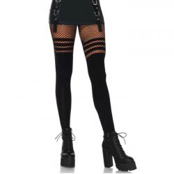 Leg avenue pantyhouse medias rejilla negro